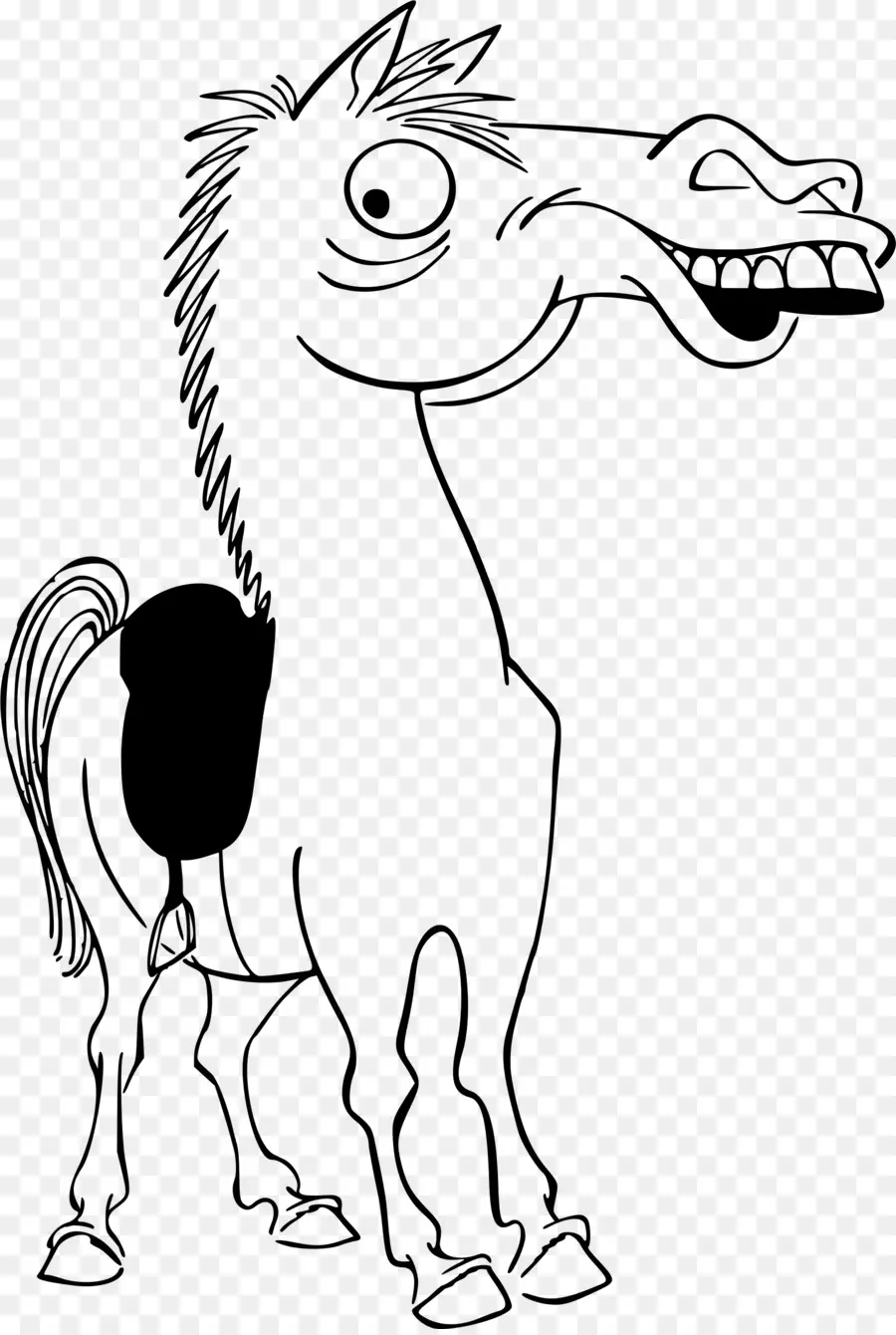 Caballo Divertido，Dibujos Animados PNG