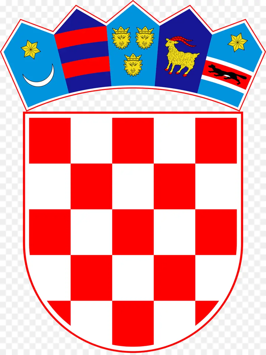 Croacia，Escudo De Armas De Croacia PNG