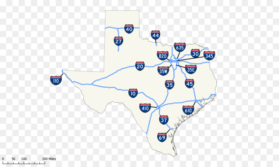 Del Estado De Texas El Sistema De Carreteras，El Sistema De Autopistas Interestatales De Los Estados Unidos PNG