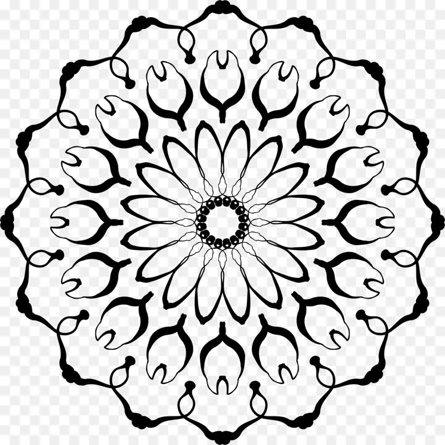 Mandala，Flor PNG