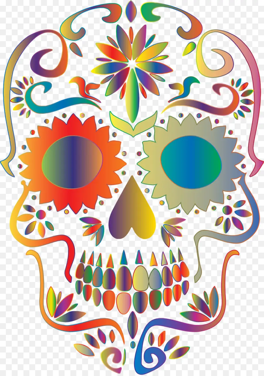 Calavera，Cráneo PNG