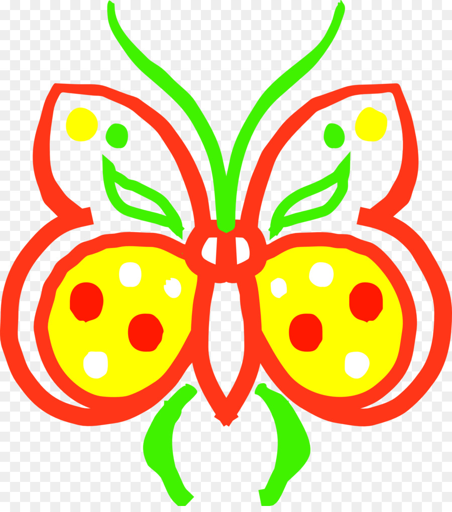 Mariposa，Arte De Línea PNG