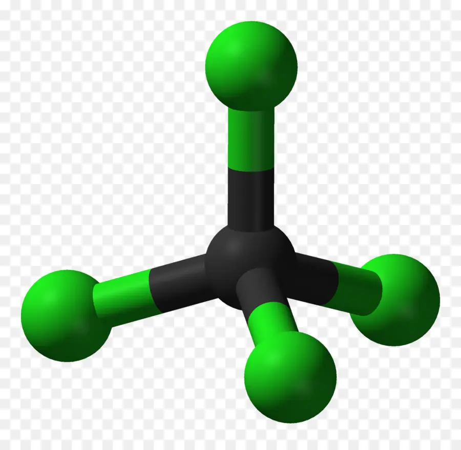 El Tetracloruro De Carbono，La Molécula De PNG