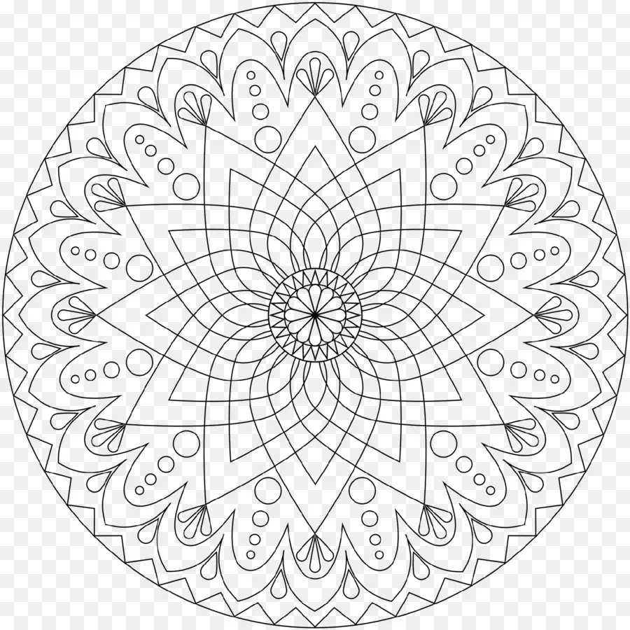 Mandala，Diseño PNG