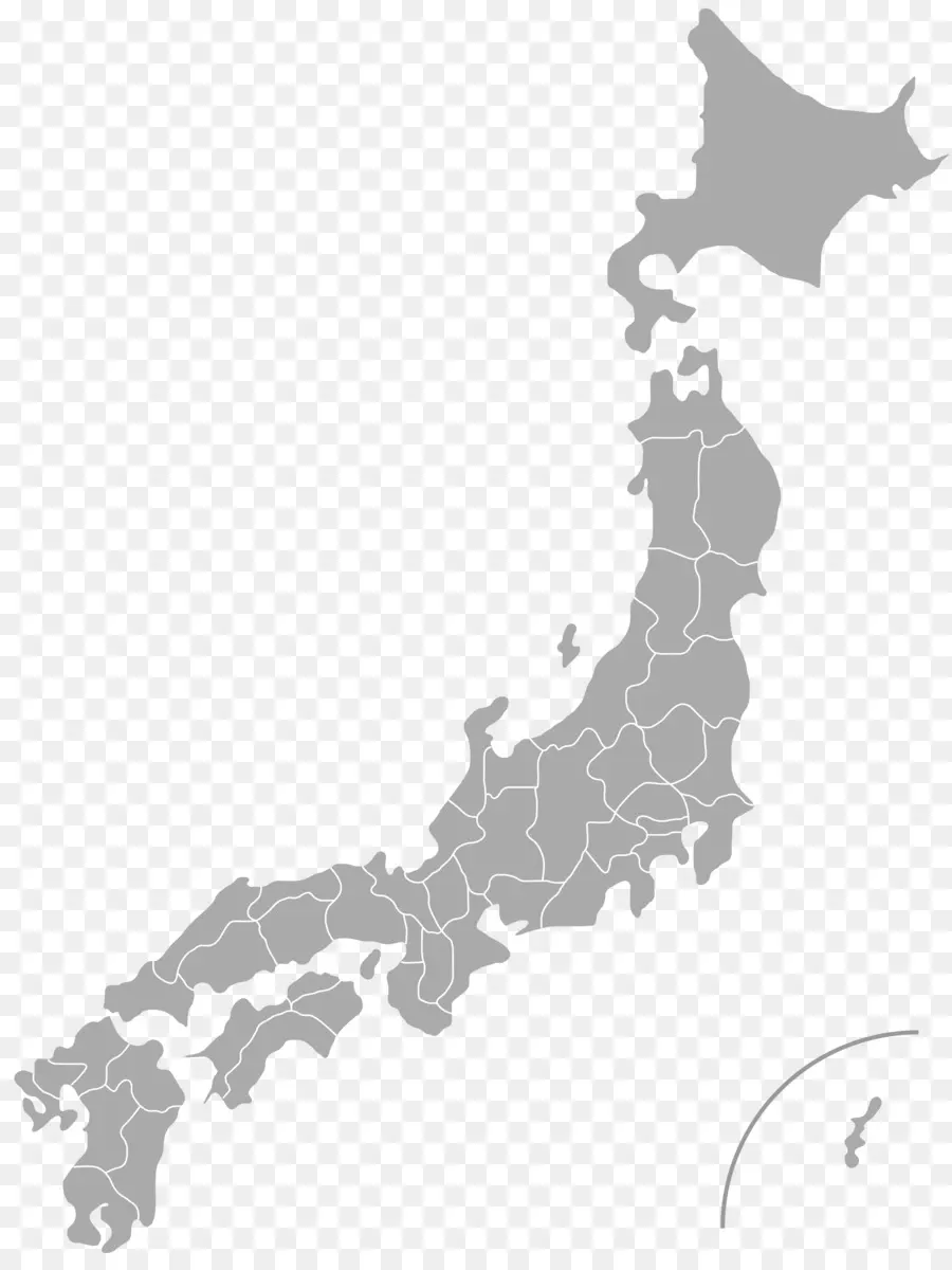 Mapa De Japón，País PNG