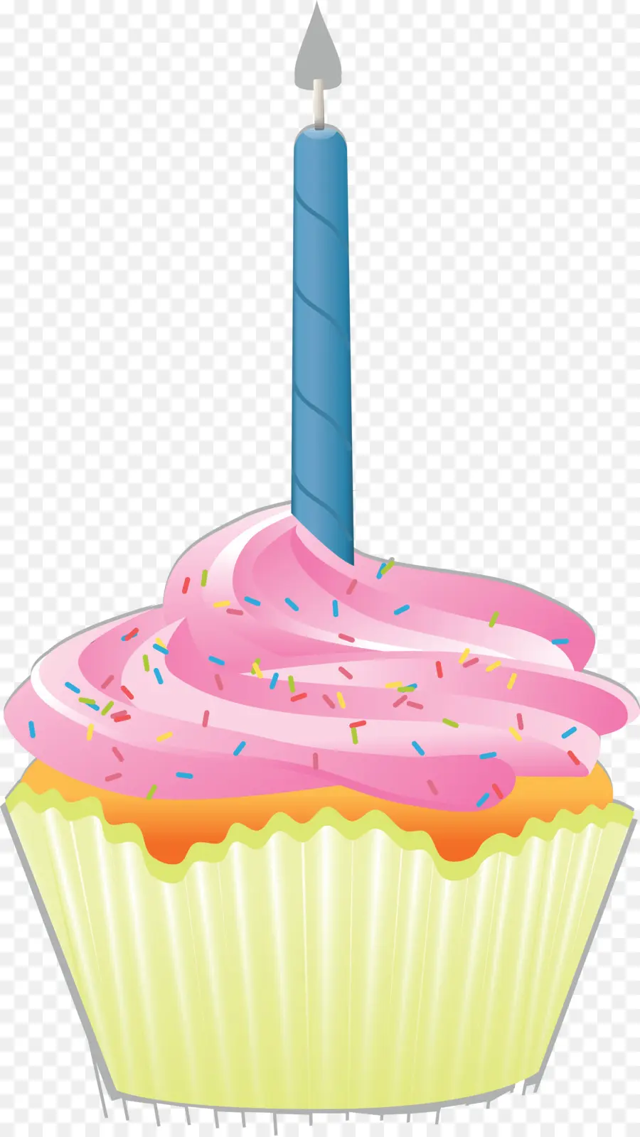 Cupcake，Pastel De Cumpleaños PNG