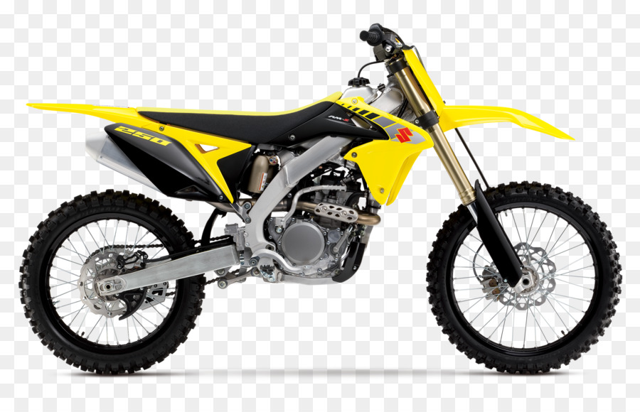 Moto De Cross Amarilla，Bicicleta PNG