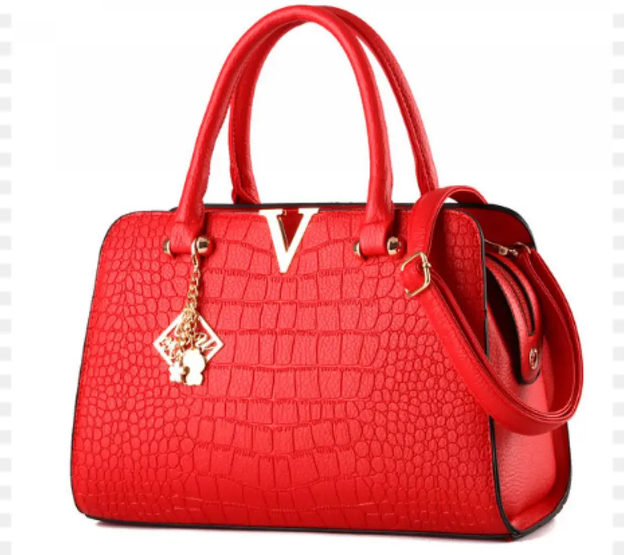 Bolso Rojo，Cuero PNG