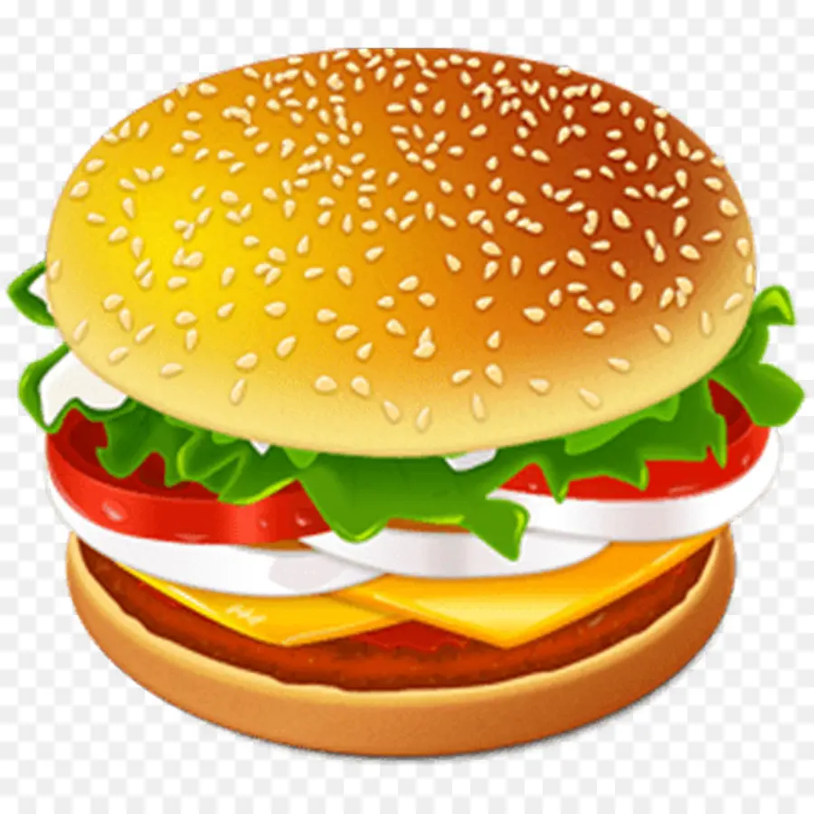 Hamburguesa，Hamburguesa Con Queso PNG