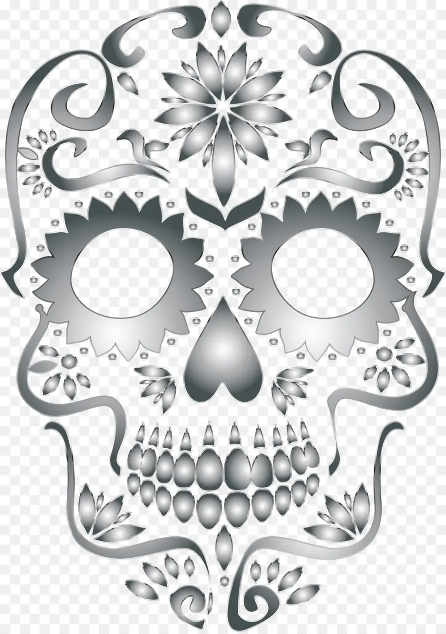 Calavera，Tatuaje PNG