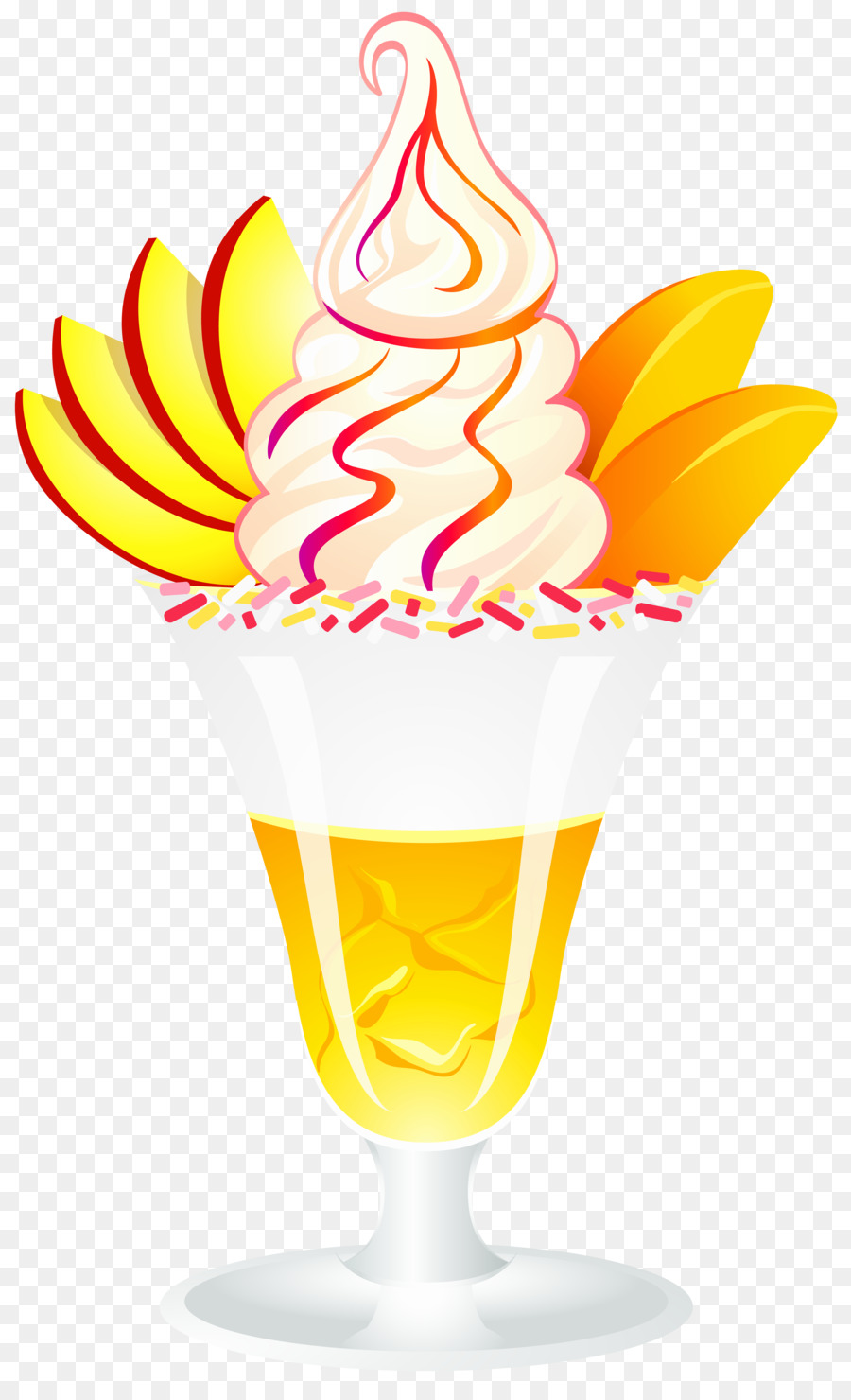 Helado，Postre PNG