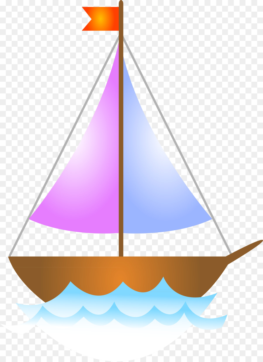 Velero Colorido，Bote PNG