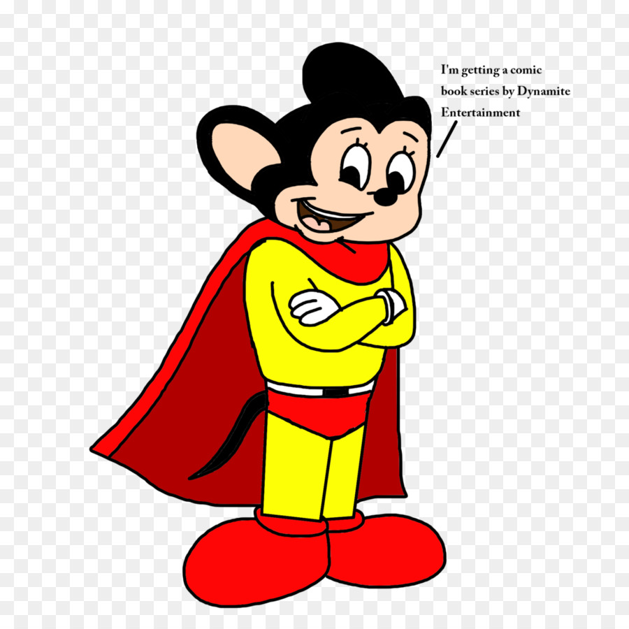 Mighty Mouse，Dibujos Animados PNG