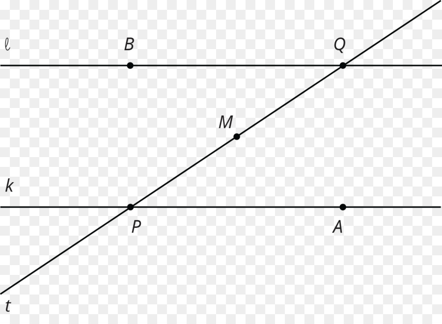 Rectas Paralelas Y Transversales，Anglos PNG
