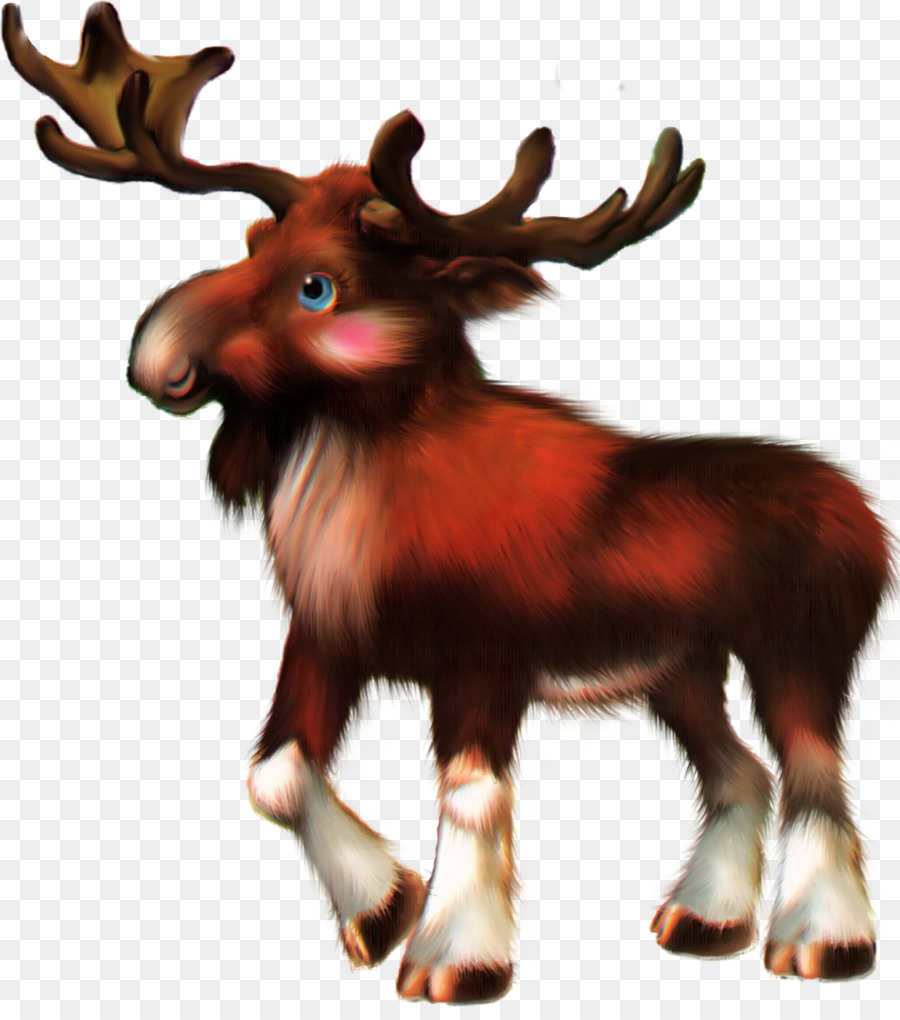 Deer，Reindeer PNG
