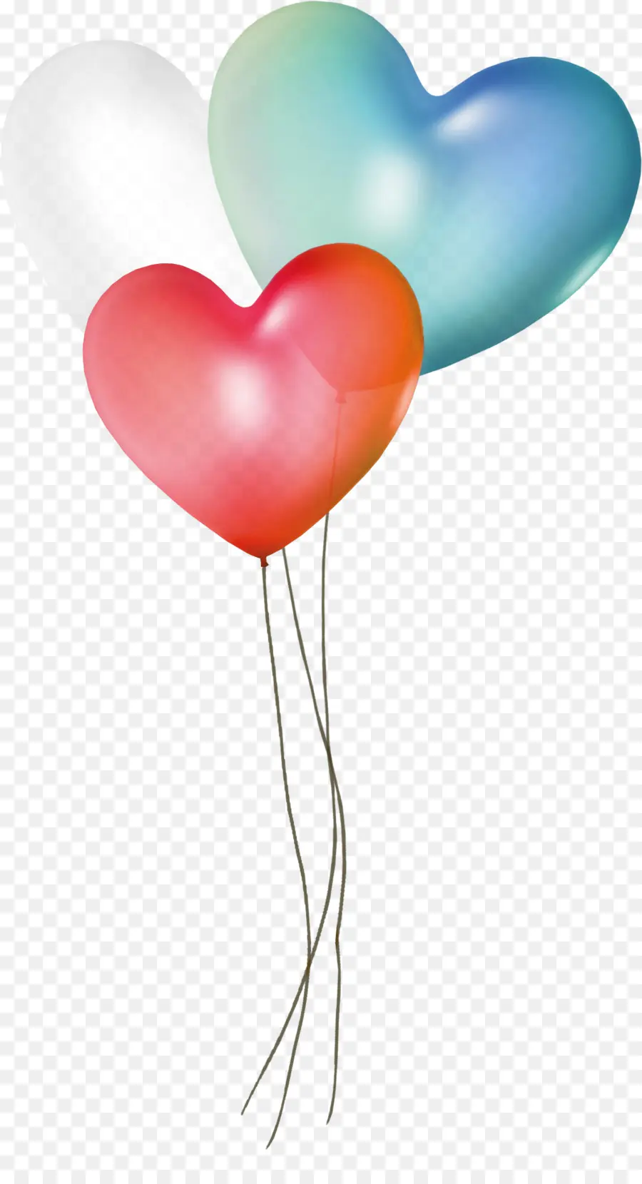 Globos De Corazon，Globos PNG