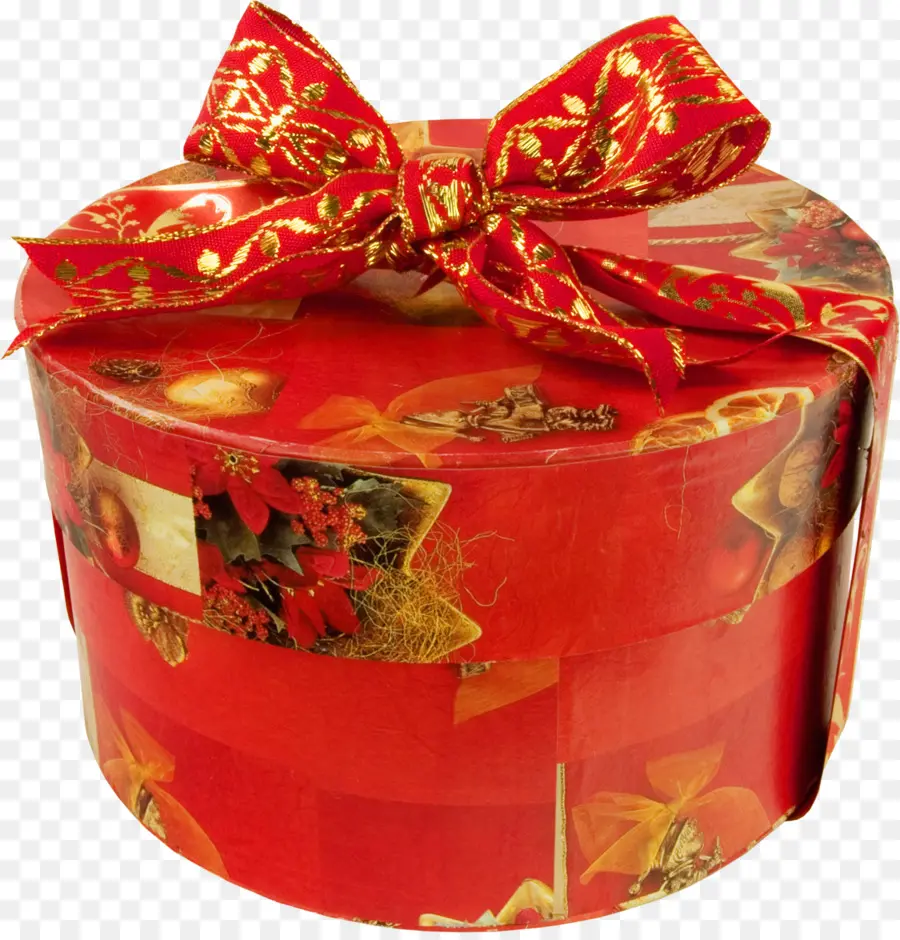 Caja De Regalo Roja，Rojo PNG