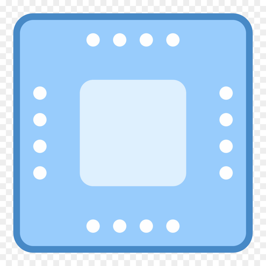 Iconos De Equipo，Microprocesador PNG