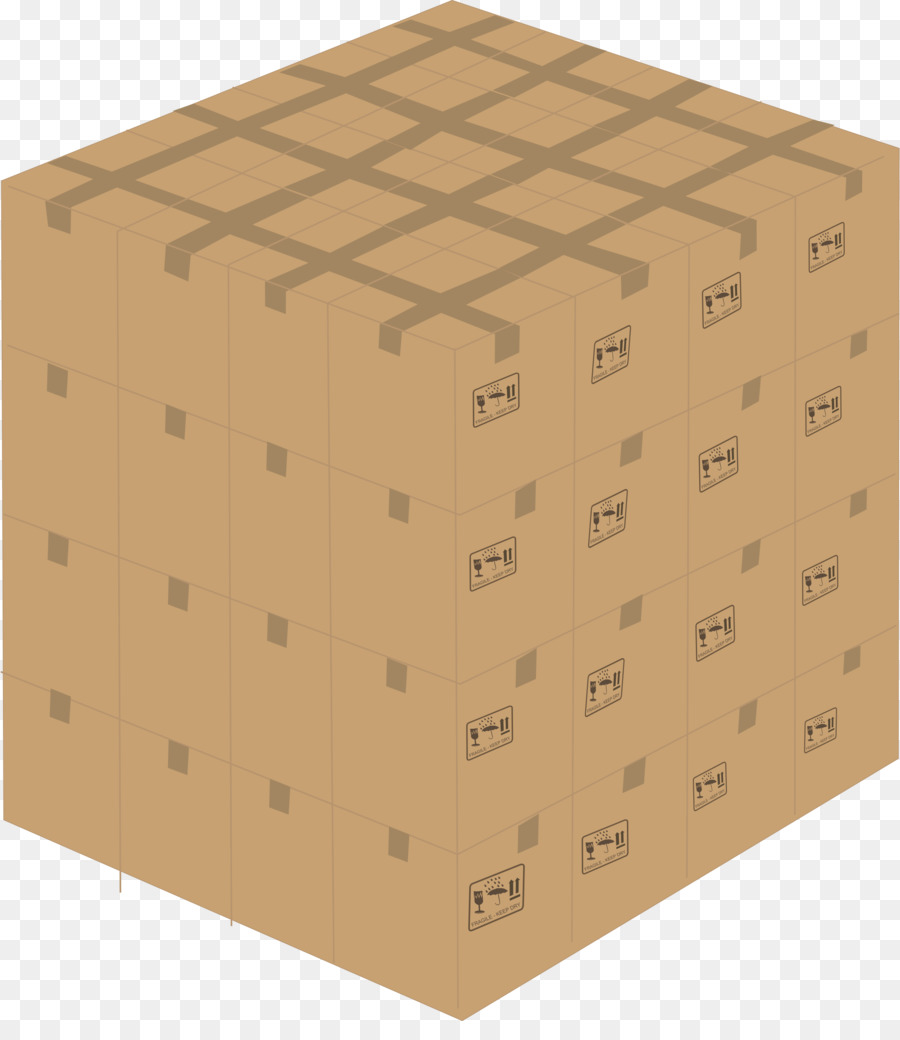 Cajas De Cartón，Embalaje PNG