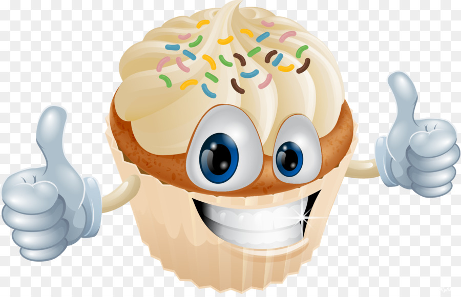 Cupcake，Glaseado De Formación De Hielo PNG