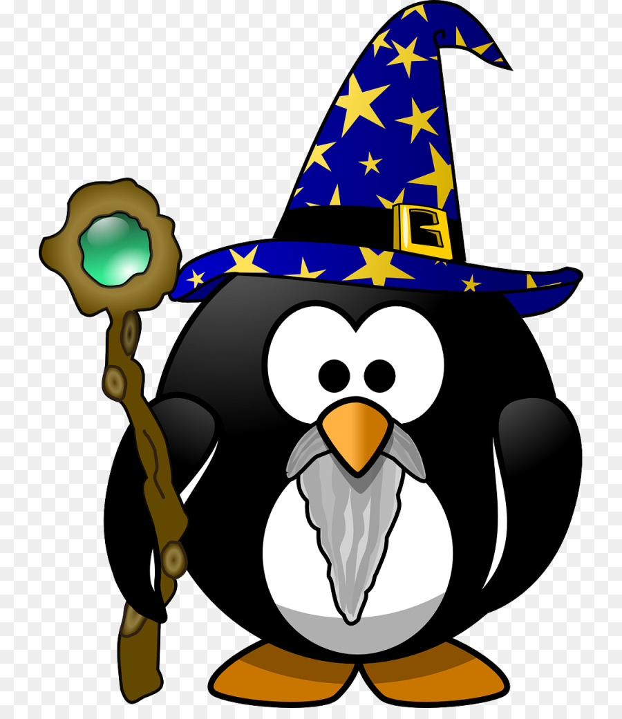 Pingüino Mago，Magia PNG