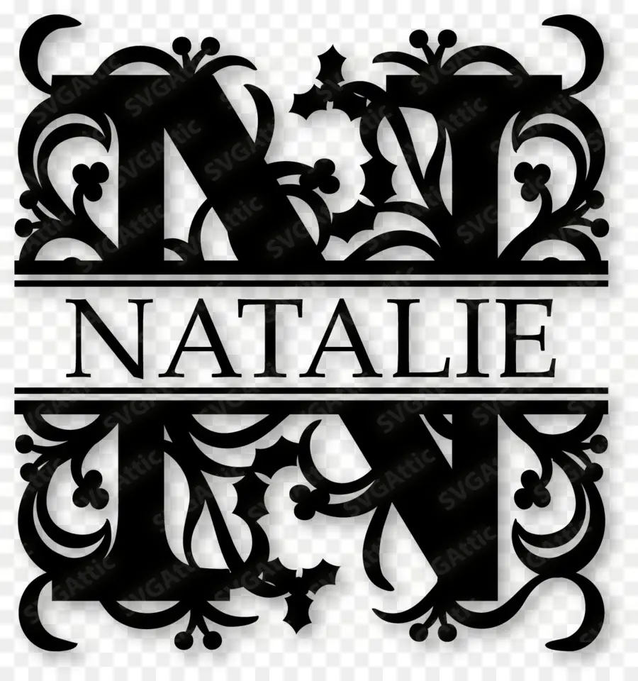 Signo De Nombre De Natalie，Decorativo PNG