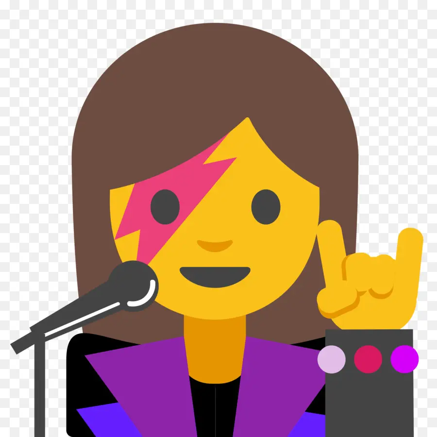 Emoji De Estrella De Rock，Música PNG