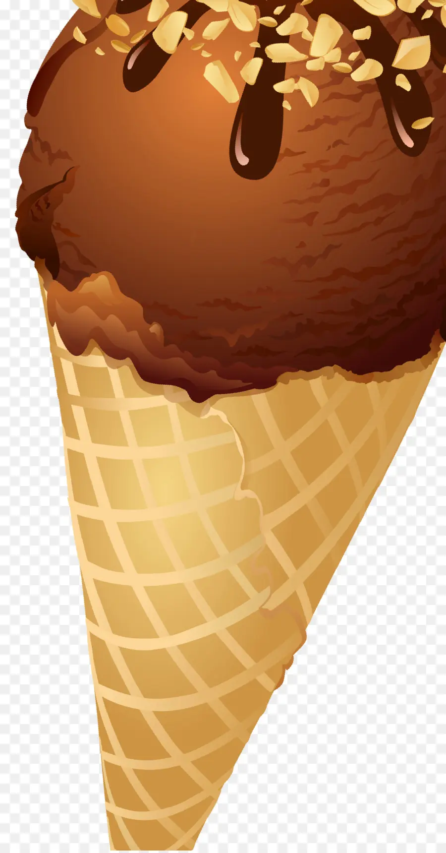 Helado，El Helado De Chocolate PNG