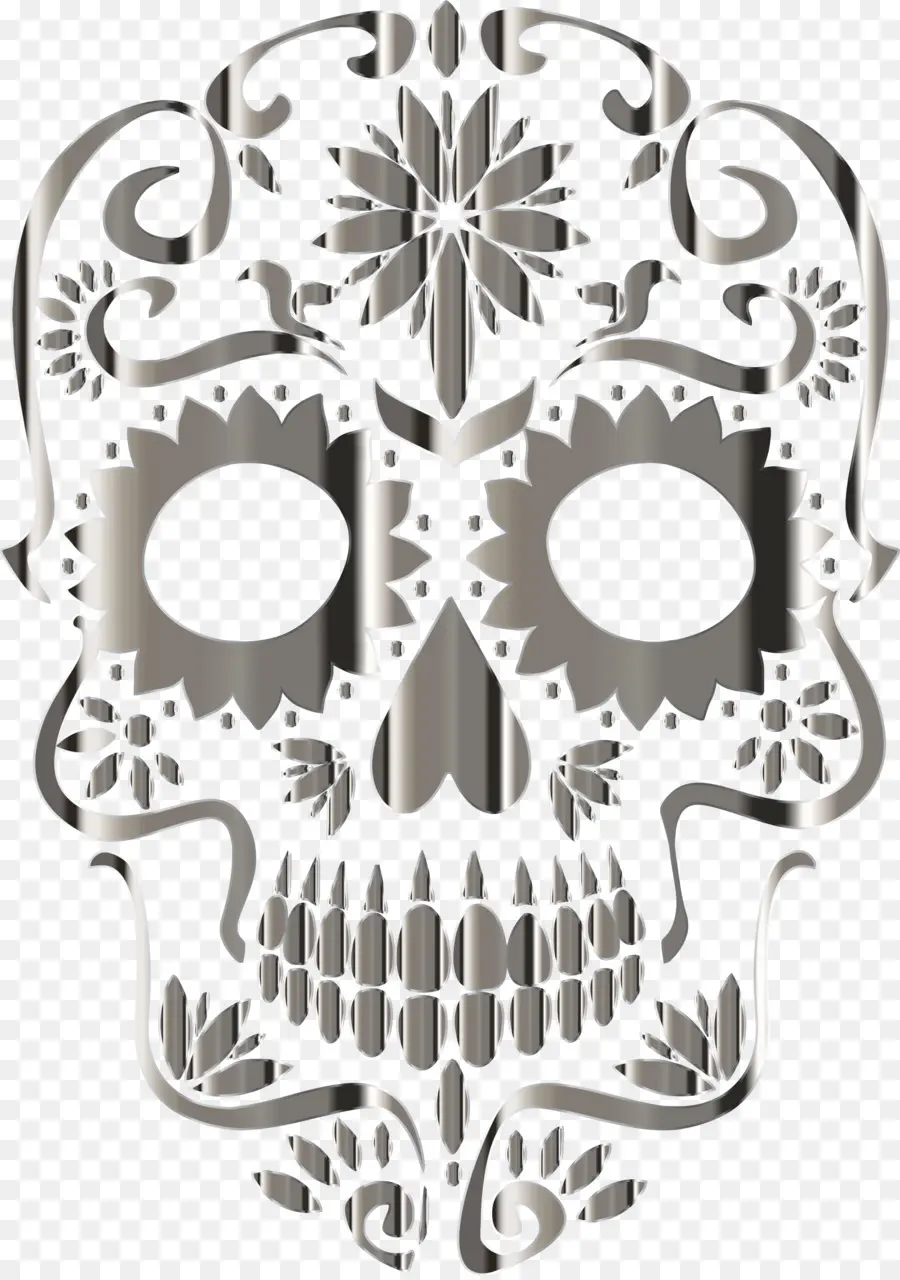 Cráneo，Dia De Muertos PNG