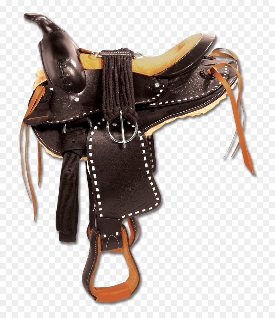 Silla De Montar Negra，Caballo PNG