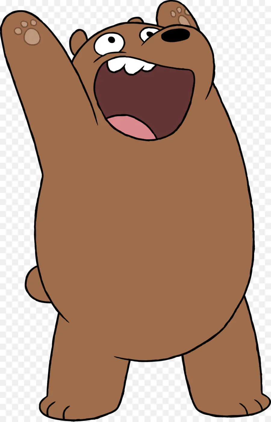 Oso Pardo，Dibujos Animados PNG