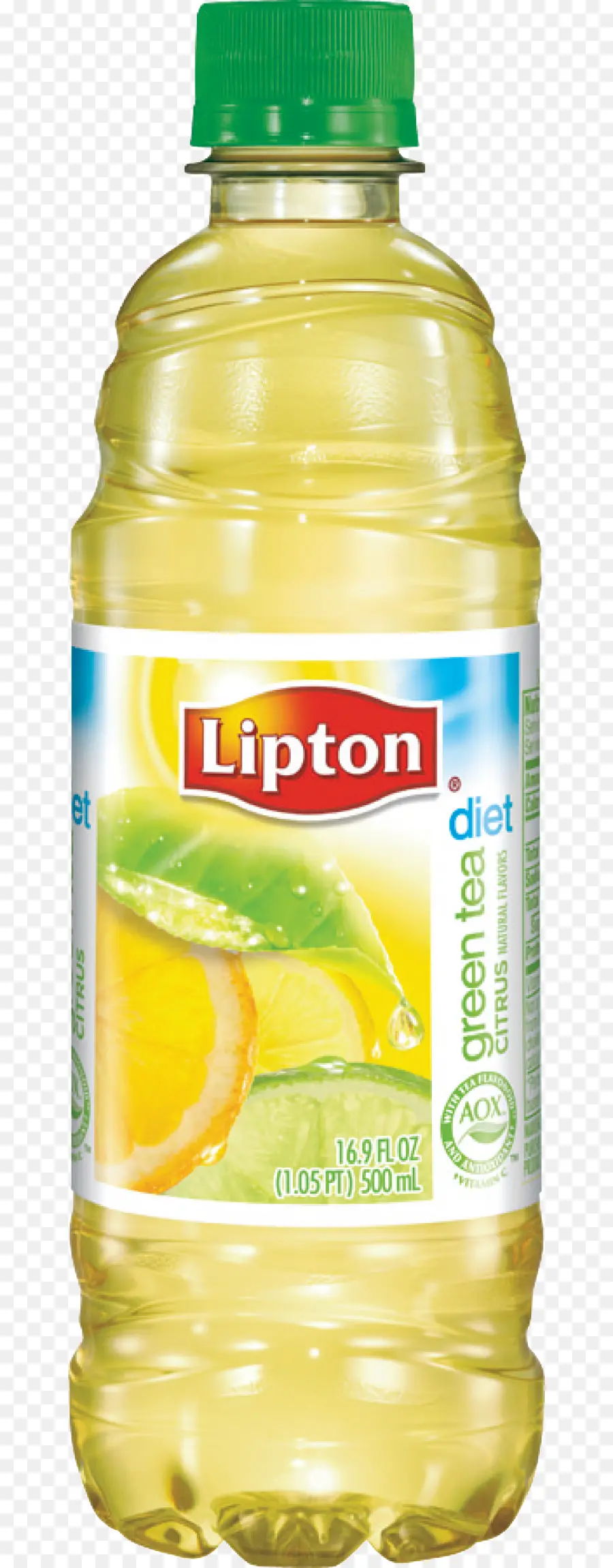 Té Verde Lipton，Botella PNG