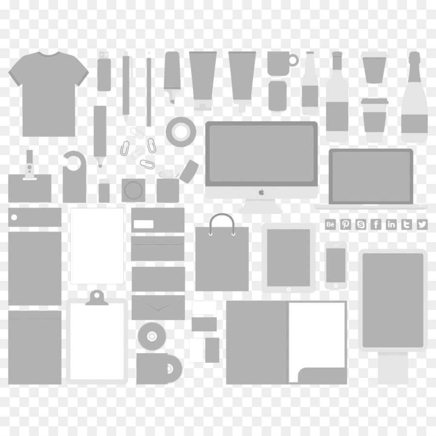 Maqueta，Identidad Corporativa PNG