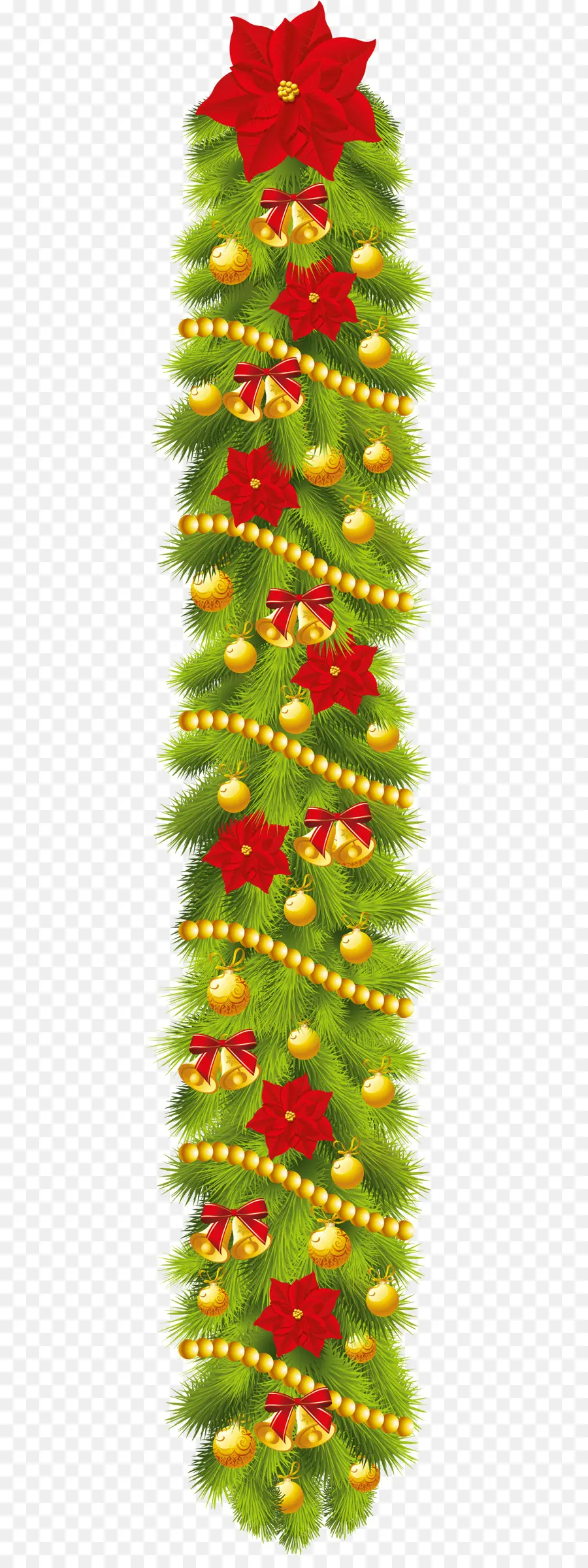 Garland，La Navidad PNG