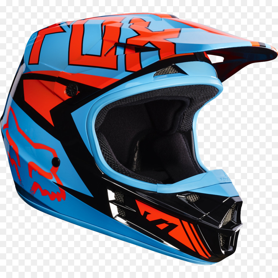 Cascos De Motocicleta，Fox Racing PNG