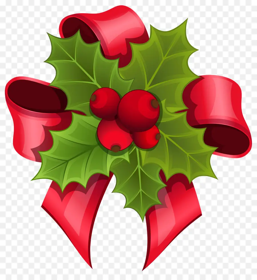 Medias De Navidad，Acebo PNG