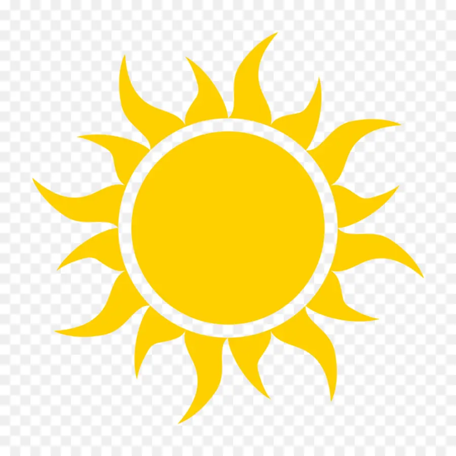 Sol Amarillo，Luz Solar PNG