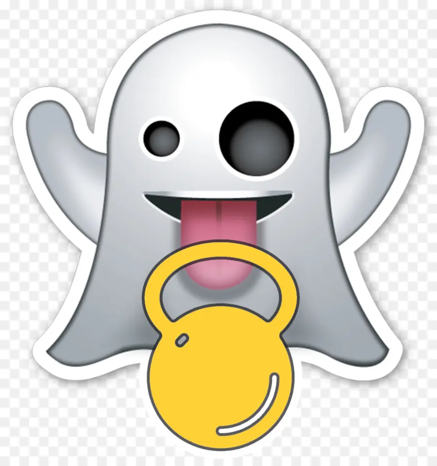 Emoji Fantasma，Dibujos Animados PNG