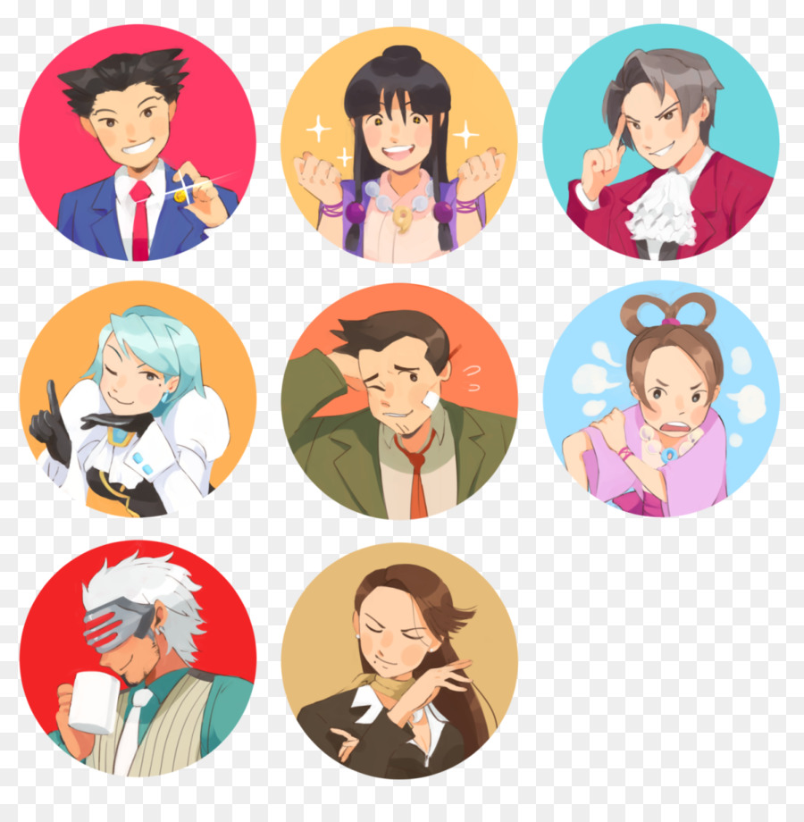 Ace Attorney，Com PNG