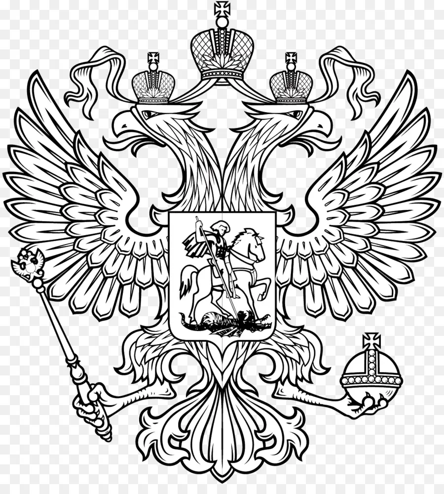Rusia，Escudo De Armas De Rusia PNG