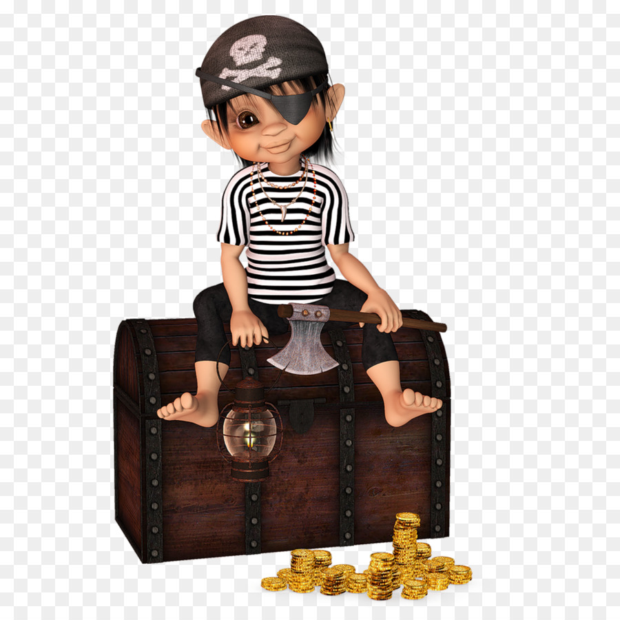 Chico Pirata，Cofre Del Tesoro PNG