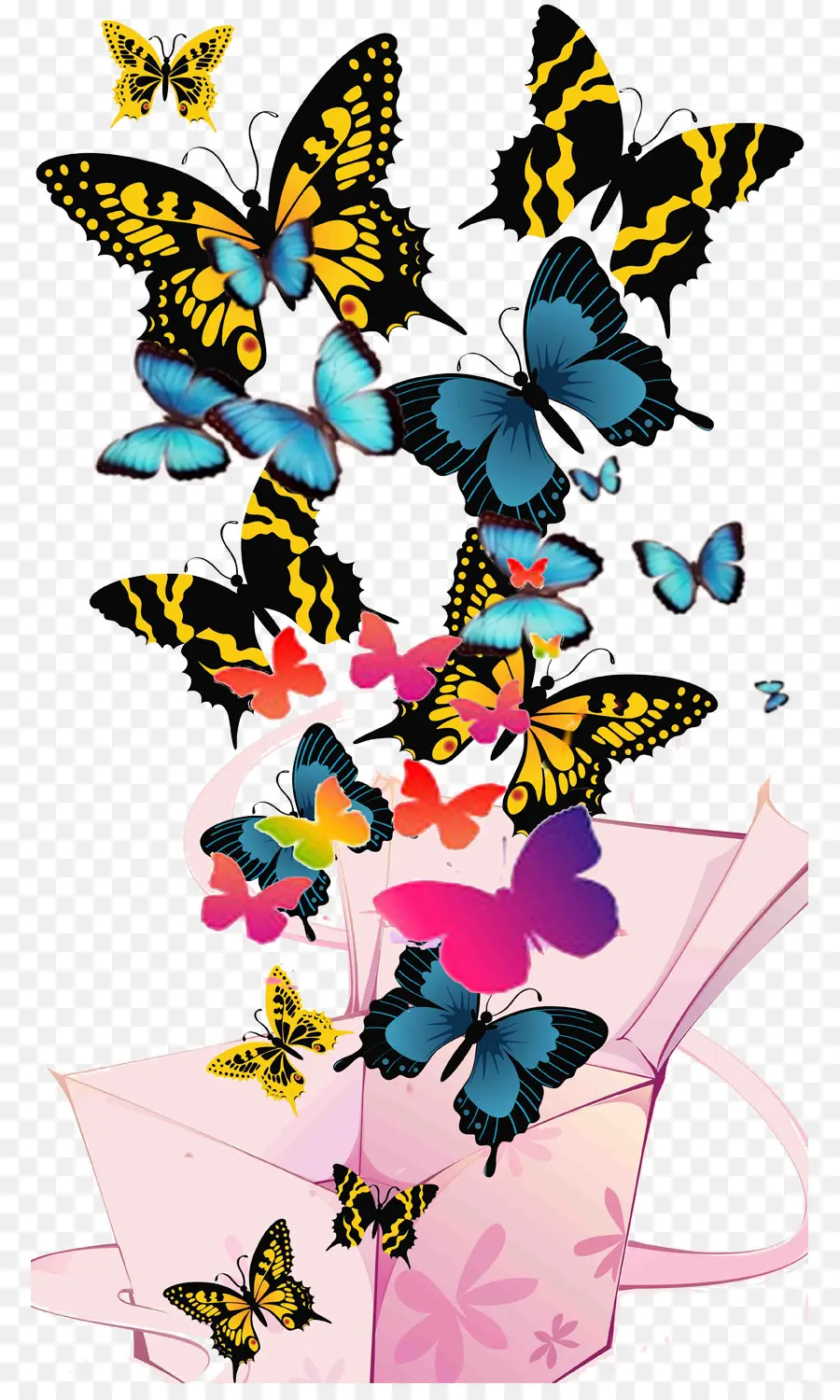 Mariposa，Fondo De Escritorio PNG