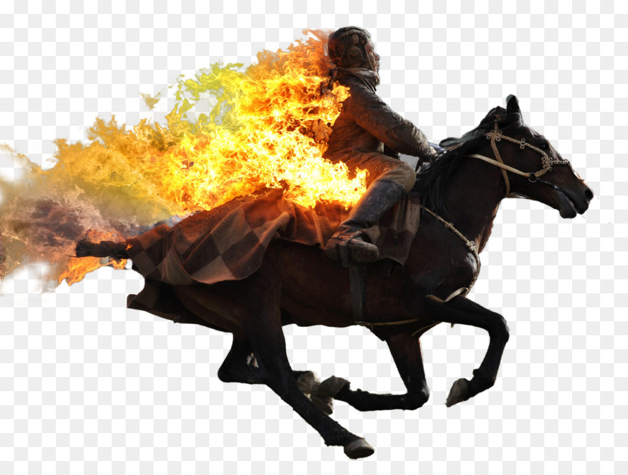 Caballo Ardiente，Fuego PNG