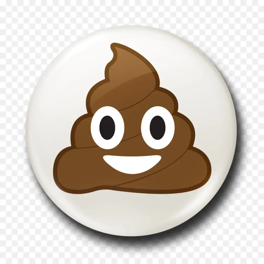 Emoji De Caca Sonriente，Divertido PNG