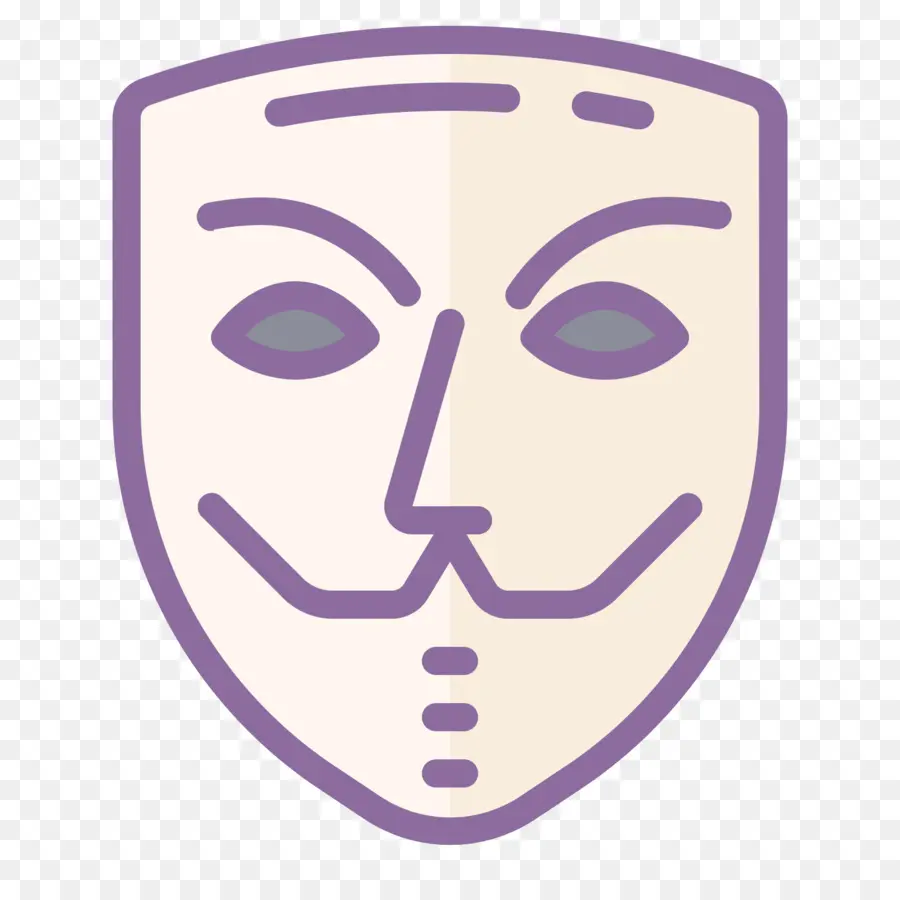 Máscara De Guy Fawkes，Anónimo PNG