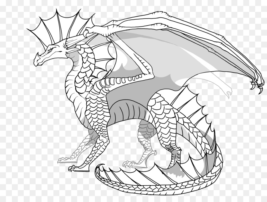 Dragón，Bosquejo PNG