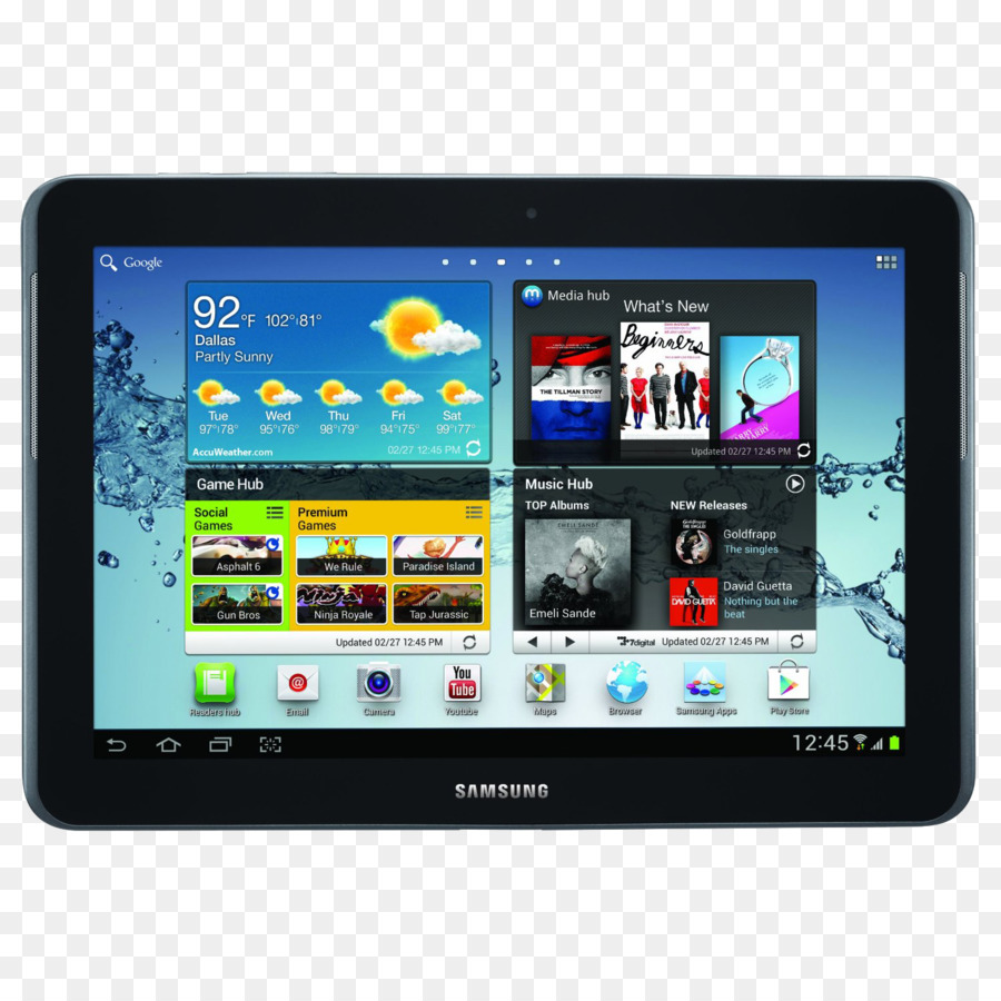 Samsung Galaxy Tab 2 101，Samsung Galaxy Tab 2 70 PNG