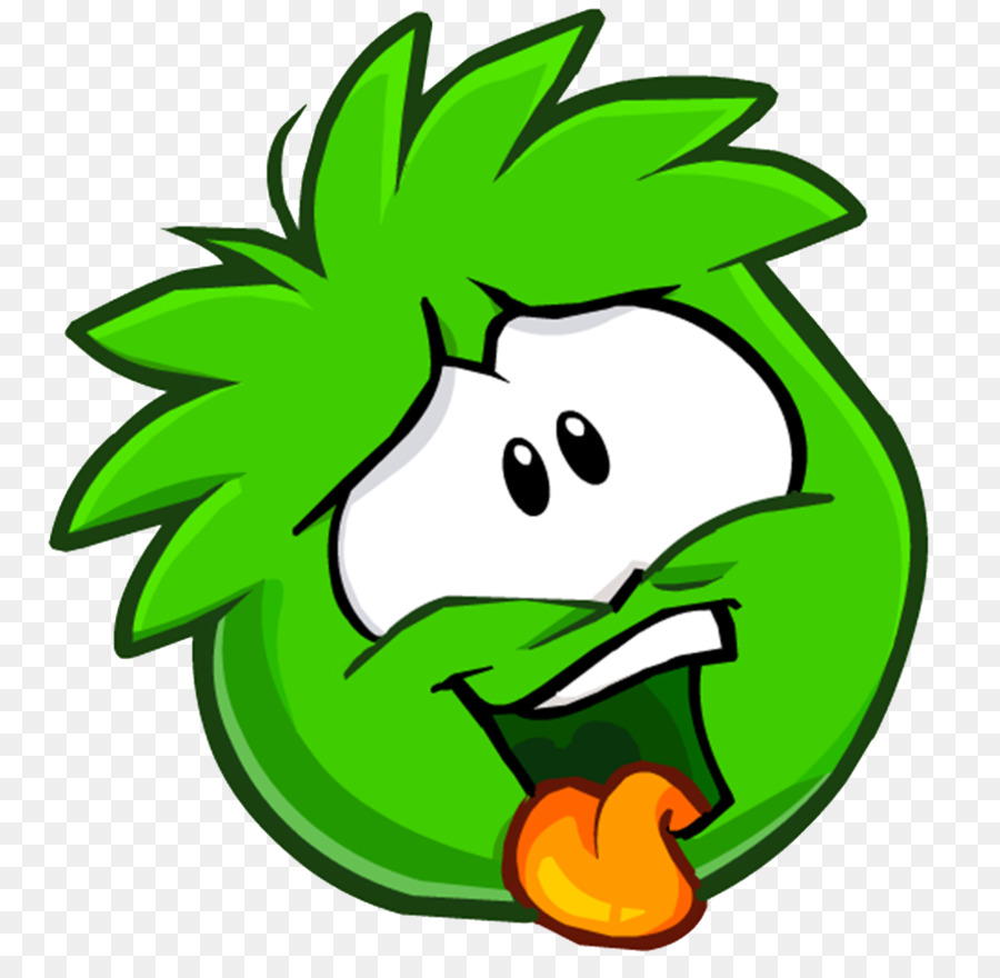 Club Penguin，Verde PNG