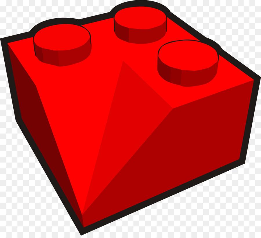 Pieza De Lego Roja，Bloquear PNG