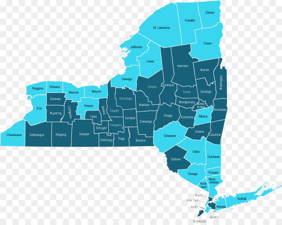 Mapa Del Estado De Nueva York，Estado PNG